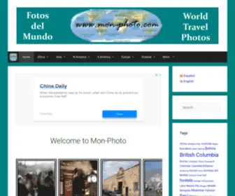 Mon-Photo.com(Travel Photos from around the world) Screenshot