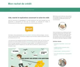 Mon-Rachat.org(Aide) Screenshot
