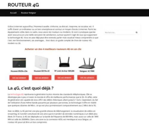 Mon-Routeur4G.com(Mon Routeur4G) Screenshot