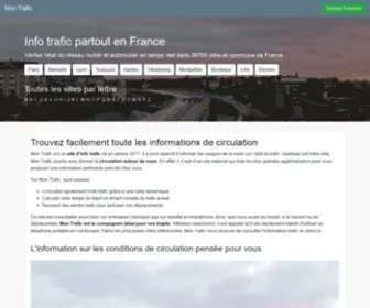 Mon-Trafic.com(Suivez l'info trafic en direct dans toute la France) Screenshot