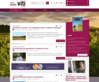 Mon-Viti.com(L’actualité de la vigne vin par le magazine Viti) Screenshot