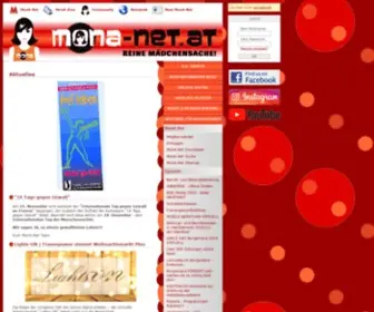 Mona-NET.at(Mädchen online Austria Netzwerk) Screenshot