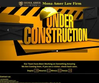 Monaamerlawfirm.com(القانون المدني) Screenshot