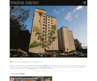 Monacaron.com(Mona caron) Screenshot
