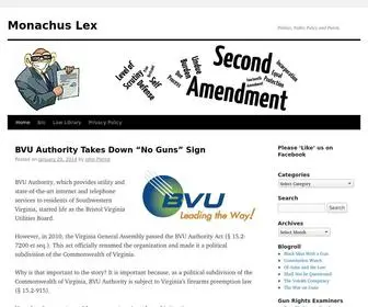 Monachuslex.com(Monachus Lex) Screenshot