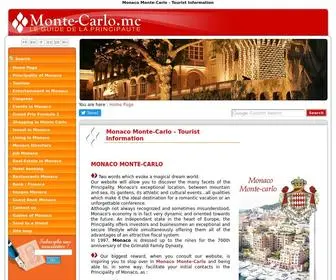 Monaco-Montecarlo.com Screenshot