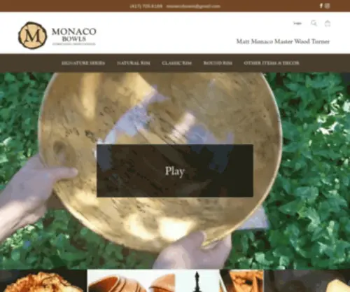 Monacobowls.com(Monaco Bowls) Screenshot