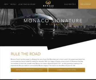 Monacocoach.com(Monaco Coach) Screenshot