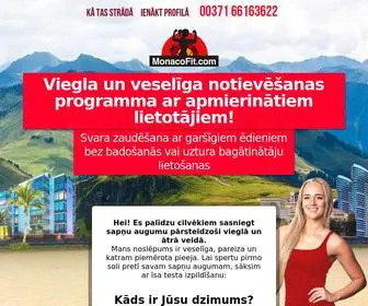 Monacofit.com(Viegla un veselīga notievēšanas programma ar apmierinātiem lietotājiem) Screenshot