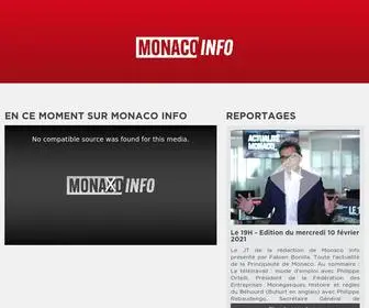 Monacoinfo.com(Monaco Info) Screenshot