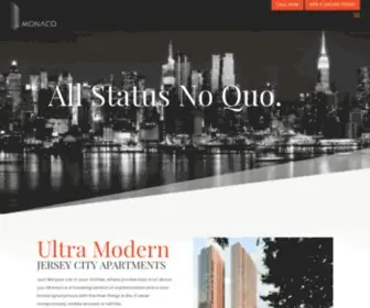 Monacojc.com(Luxury Apartment Rentals in Jersey City) Screenshot