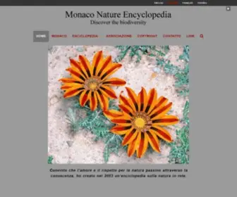 Monaconatureencyclopedia.com(Monaco Nature Encyclopedia) Screenshot