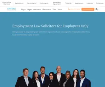 Monacosolicitors.co.uk(Employment Law Solicitors London & Nationwide) Screenshot