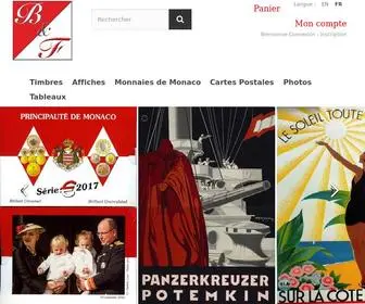Monacotimbres.com(Pour l'achat de) Screenshot