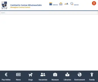 Monaghancoco.ie(Monaghan County Council) Screenshot