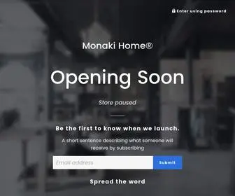 Monakihome.com(Home®) Screenshot