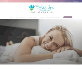 Monalisa4ME.ca(Medical Aesthetics for the Ageless Look) Screenshot