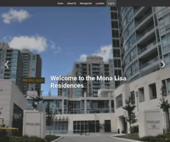 Monalisaresidences.ca(Mona Lisa Residences) Screenshot