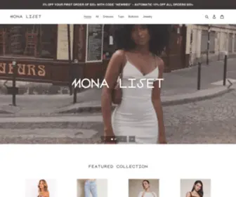 Monaliset.com(Mona Liset) Screenshot