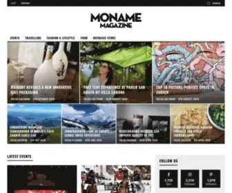 Moname.ch(Moname Magazine) Screenshot