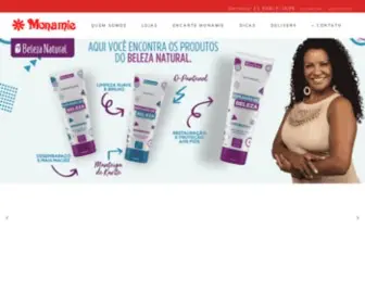 Monamie.com.br(Cosméticos) Screenshot