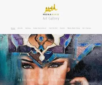 Monanikogallery.com(Mona Niko Art Gallery) Screenshot