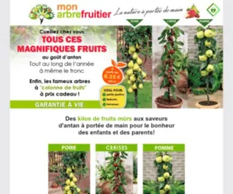 Monarbrefruitier.fr(Accueil) Screenshot