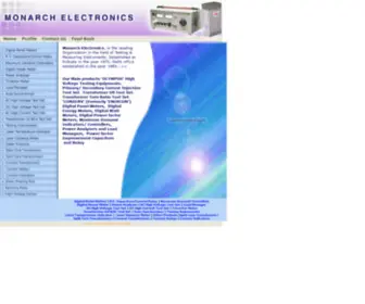 Monarch-Electronics.com(Monarch Electronics) Screenshot