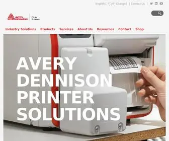 Monarch.com(Avery Dennison Printer Solutions) Screenshot