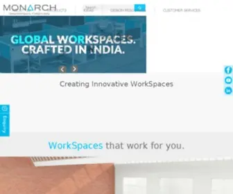 Monarchergo.com(Buy Best Office Furniture in India) Screenshot