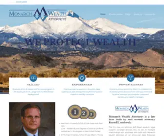 Monarchfirm.com(Monarch Wealth Attorneys) Screenshot