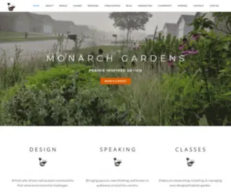Monarchgard.com(Monarch Gardens LLC) Screenshot