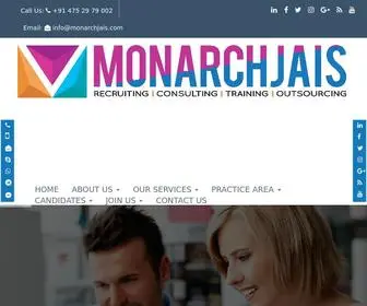 MonarchJais.com(Executive Search in UAE) Screenshot