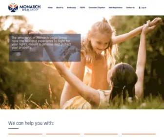 Monarchlegalgroup.com(Monarch Legal Group) Screenshot