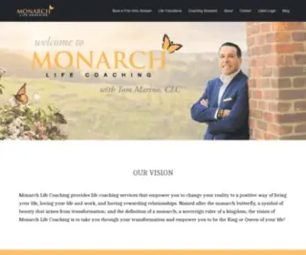 Monarchlifecoaching.com(Monarch Life Coaching) Screenshot