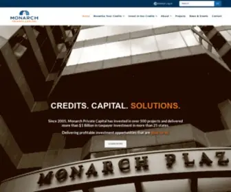 Monarchprivate.com(Tax Credits) Screenshot