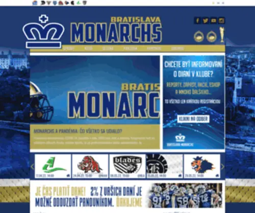 Monarchs.sk(Monarchs) Screenshot