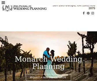 Monarchweddingplanning.com(Wedding Planning in San Luis Obispo) Screenshot