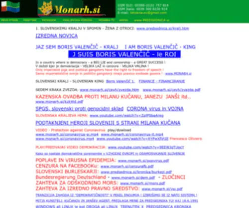 Monarh.si(SLOVENSKI KRALJ) Screenshot