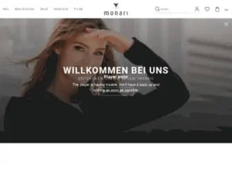Monari.de(Offizieller Damenmode Online Shop von) Screenshot