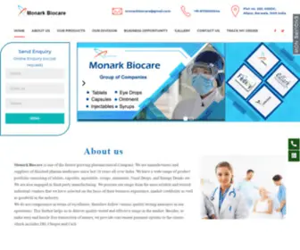 Monarkbiocare.com(Monark Biocare) Screenshot