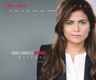 Monashaikh.com(Mona Shaikh) Screenshot