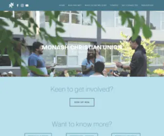 Monashcu.com(Monash Christian Union) Screenshot