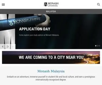 Monash.edu.my(Monash University) Screenshot