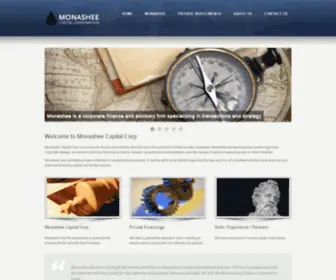 Monasheecapital.com(Monashee Capital Inc) Screenshot