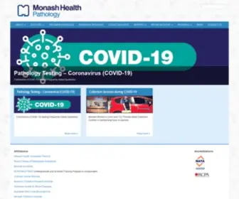 Monashpathology.org(Monash Health Pathology) Screenshot