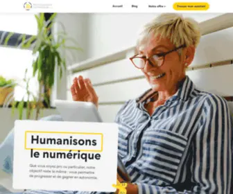 Monassistantnumerique.com(Le réseau de l'inclusion numérique) Screenshot