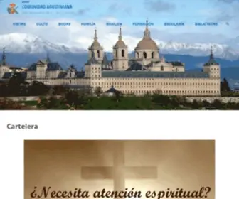 Monasteriodelescorial.com(Real Monasterio de S.L) Screenshot
