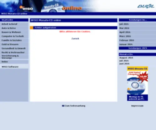 MonatsCD.de(MonatsCD) Screenshot