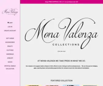 Monavalenza.com(Mona Valenza) Screenshot